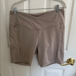 Danskin Women's Beige Bike Shorts